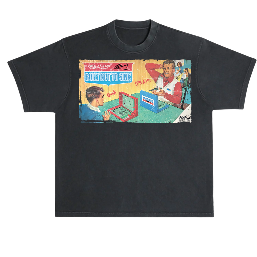 BLACK VINTAGE GAME SHIRT