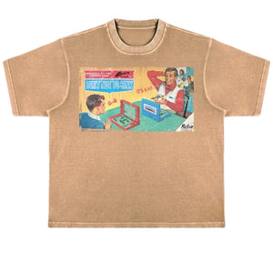 BROWN VINTAGE GAME SHIRT